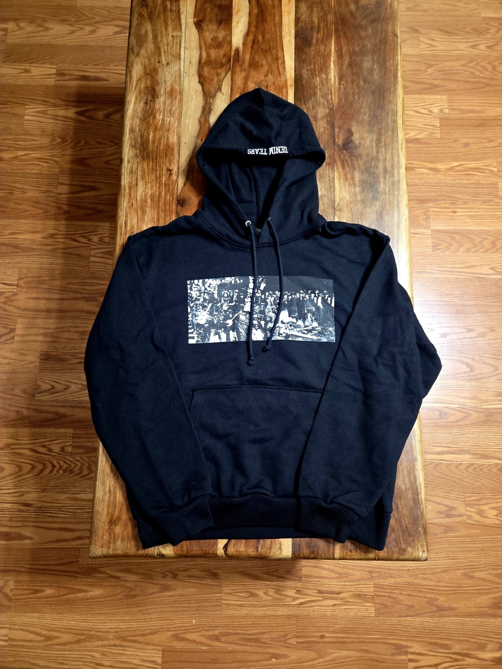 Denim Tears/Arthur Jafa LeRage "Black Entertainment" Pullover Hoodie. Size M.
